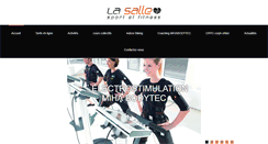 Desktop Screenshot of la-salle-sport-fitness.fr